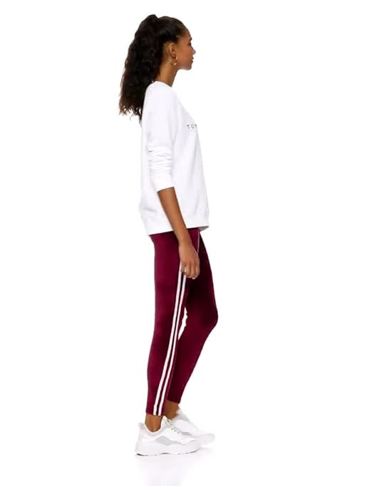 Classic White Crew Neck Sweatshirt for Women