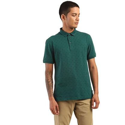 Levi's Men's Regular Fit Printed Polo T-Shirt