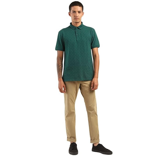 Levi's Men's Regular Fit Printed Polo T-Shirt