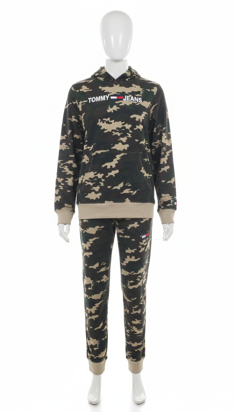 Tommy Jeans Camo Flag Fleece Tracksuit
