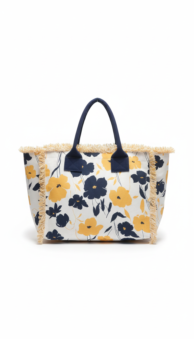 Floral Tote Bag
